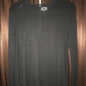 black see through long sleeve